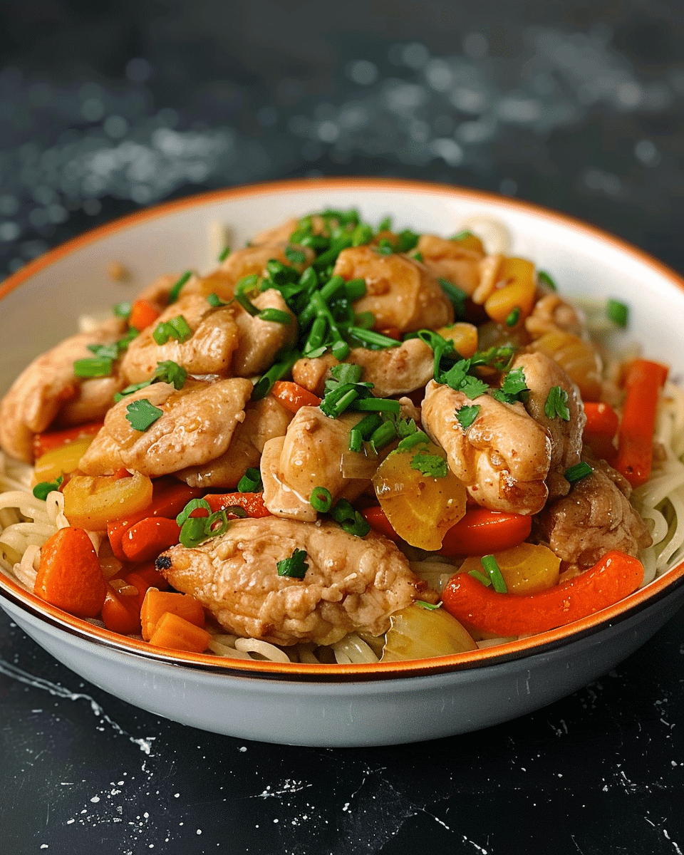 Stir-Fry Chicken and Vegetables