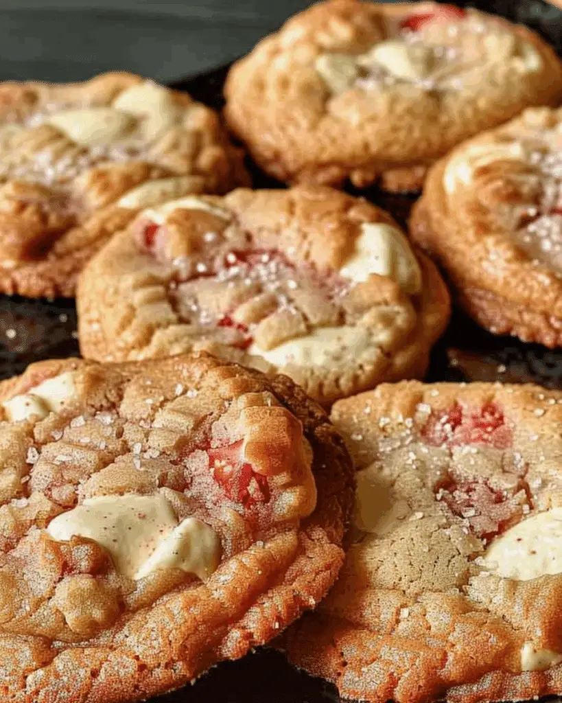Strawberry Crunch Cheesecake Cookies