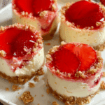 Strawberry Crunch Cheesecake Bites