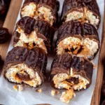 Stuffed Dates with Peanut Butter & Chocolate