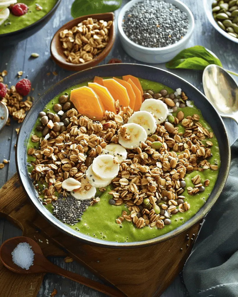 Super Green Smoothie Bowl
