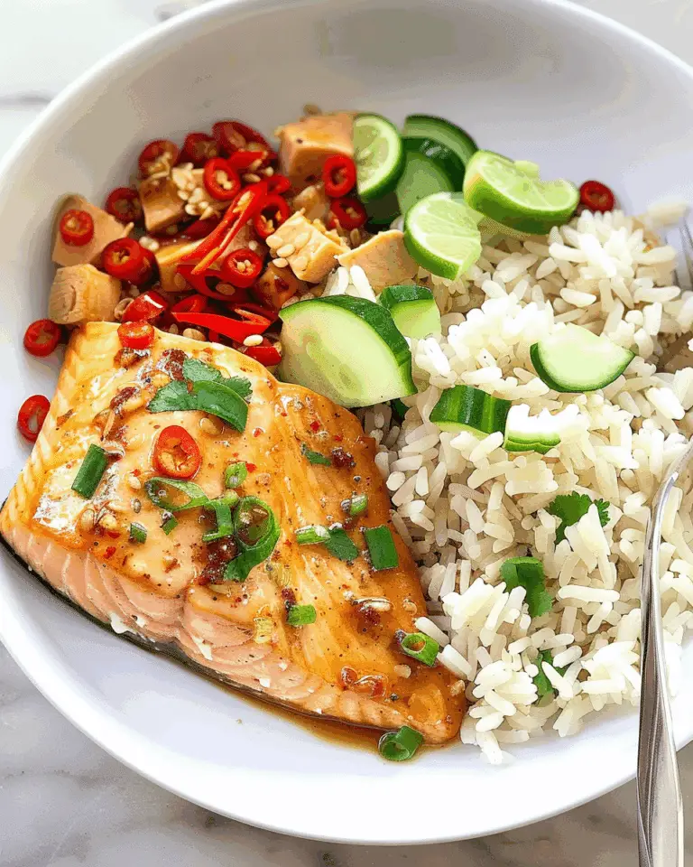 Sweet Chili Salmon