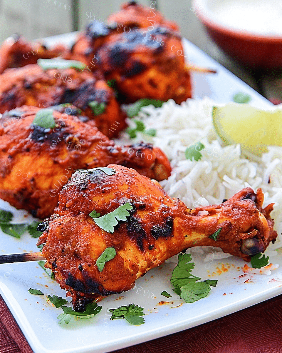 Tandoori Chicken with Basmati Rice