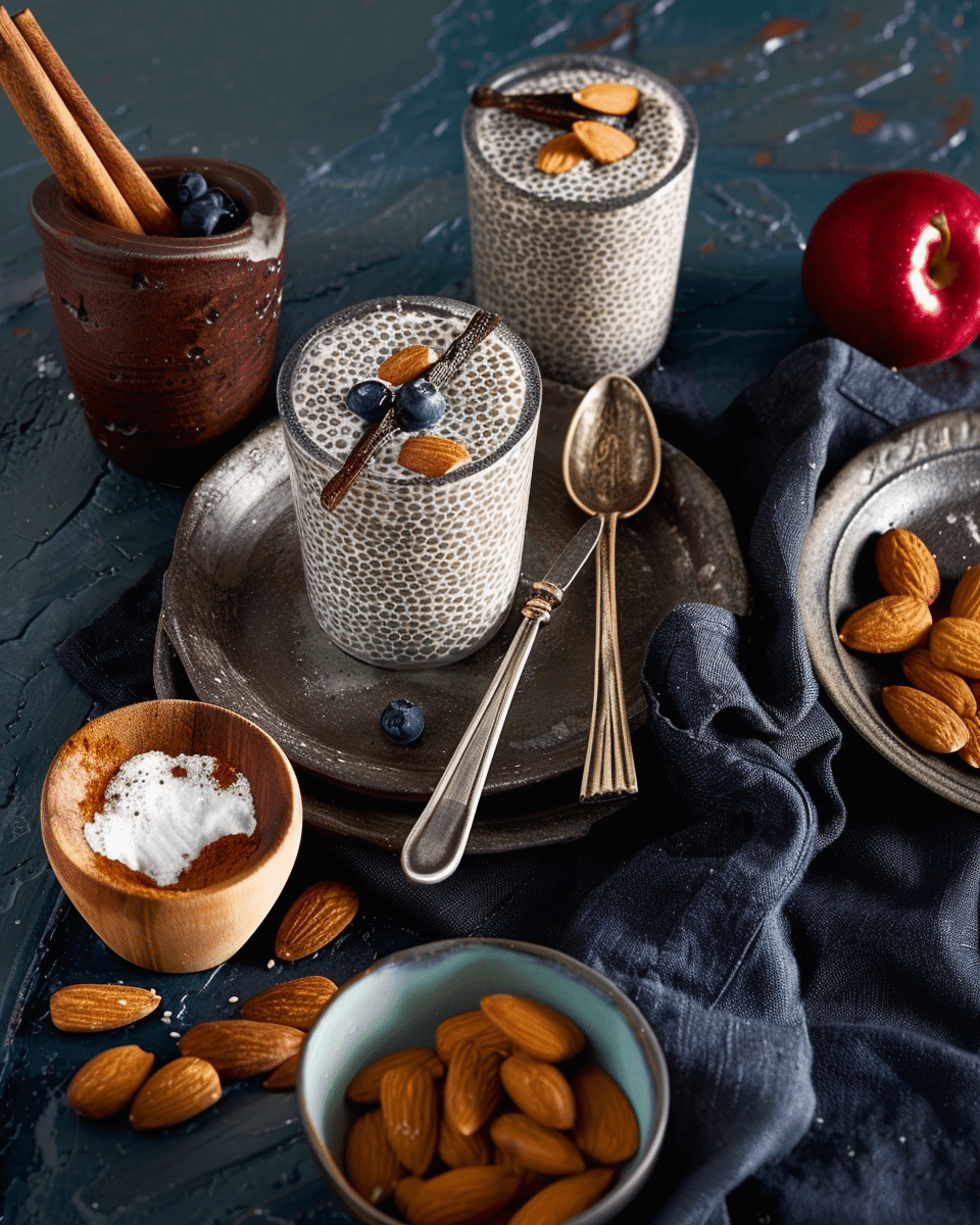 Vanilla Almond Chia Pudding
