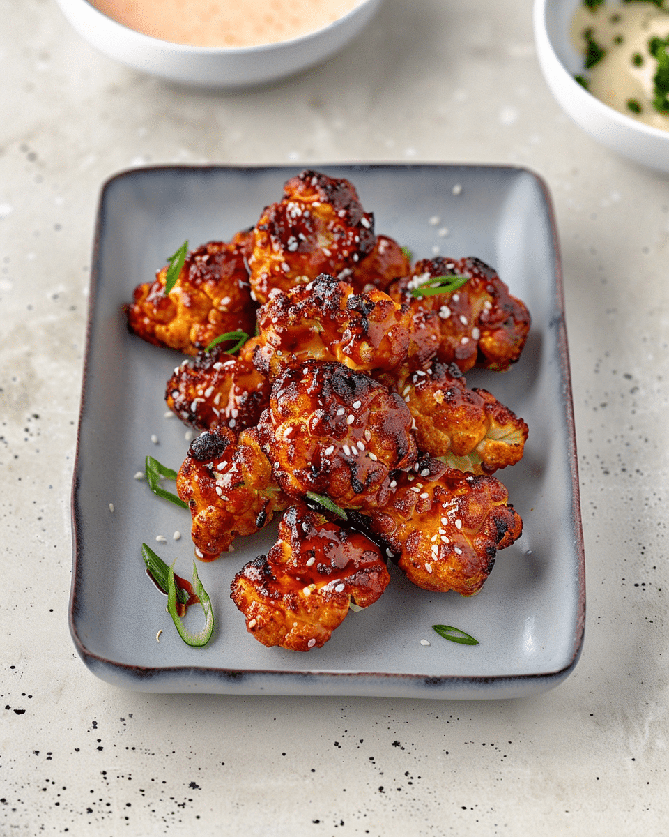Gochujang Cauliflower Wings