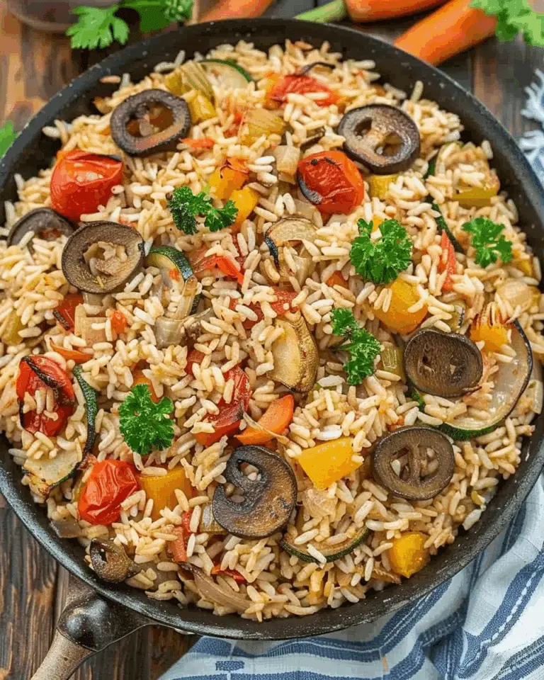 Vegetable Rice Pilaf