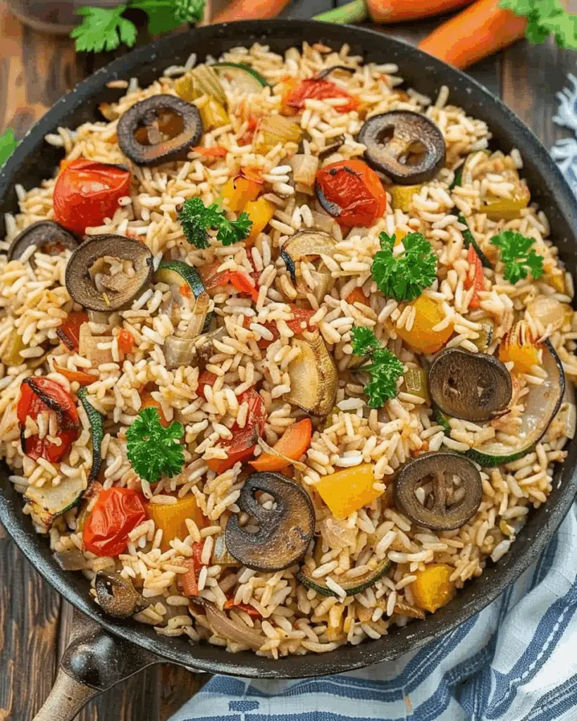Vegetable Rice Pilaf