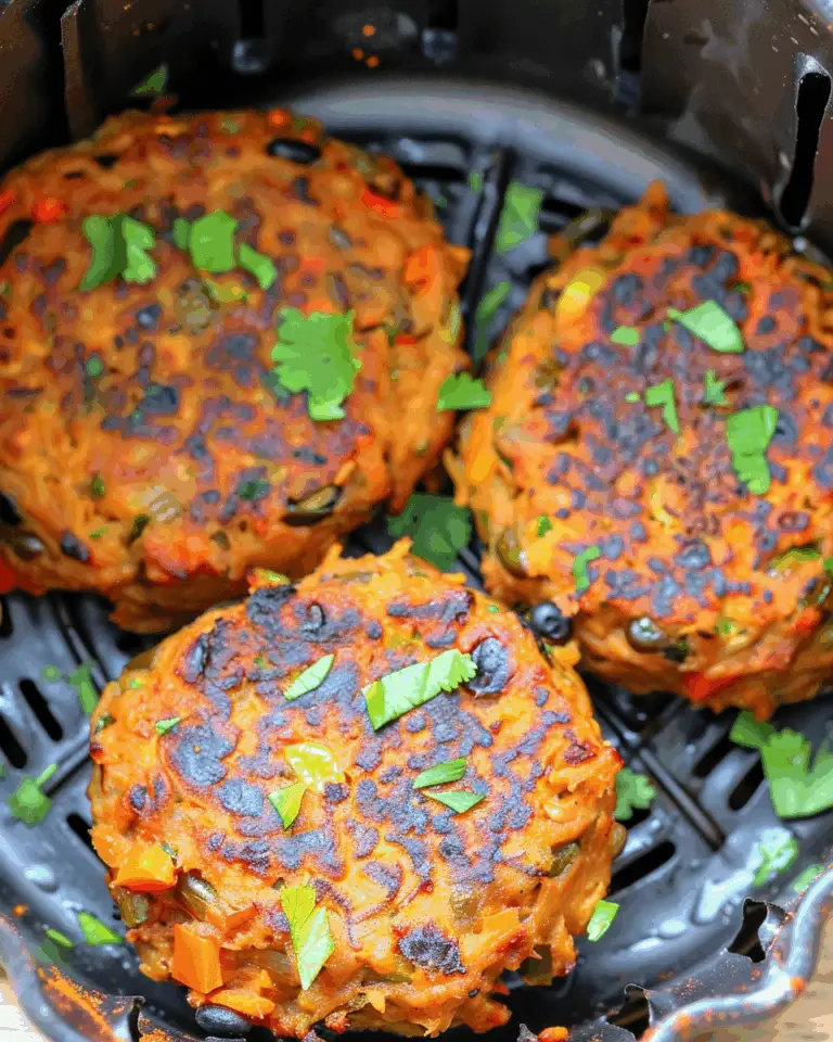 Air Fryer Veggie Patties
