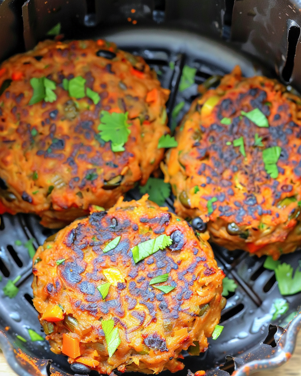 Air Fryer Veggie Patties