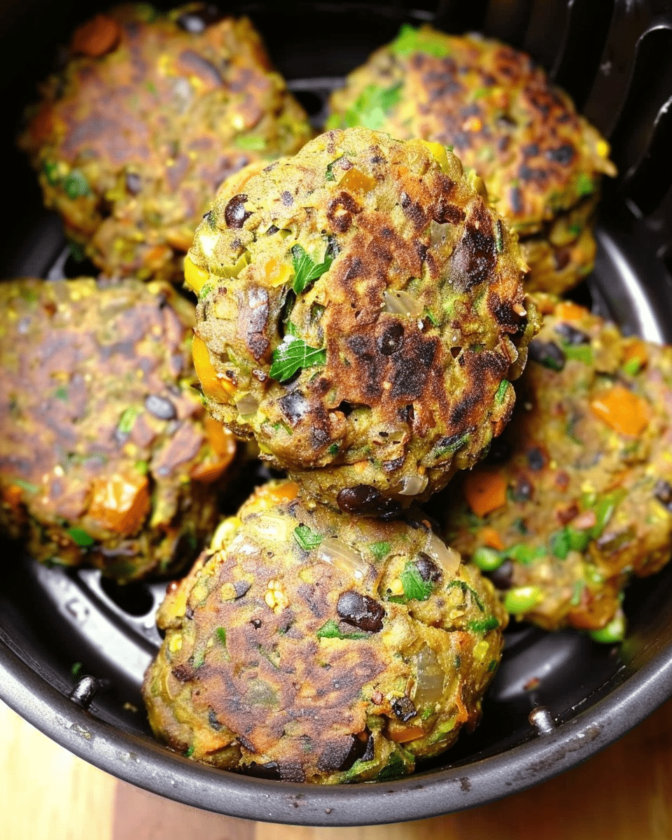 Air Fryer Veggie Patties
