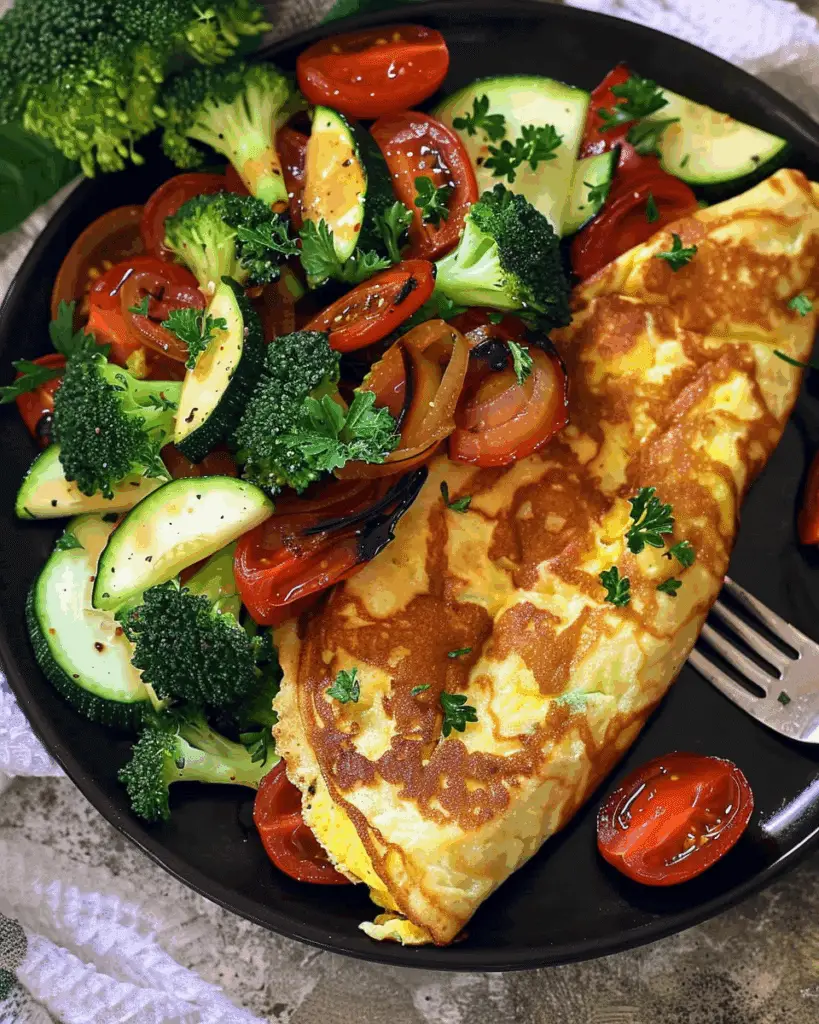 Yummy Veggie Omelet