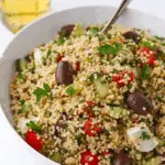 Zesty Mediterranean Couscous Salad
