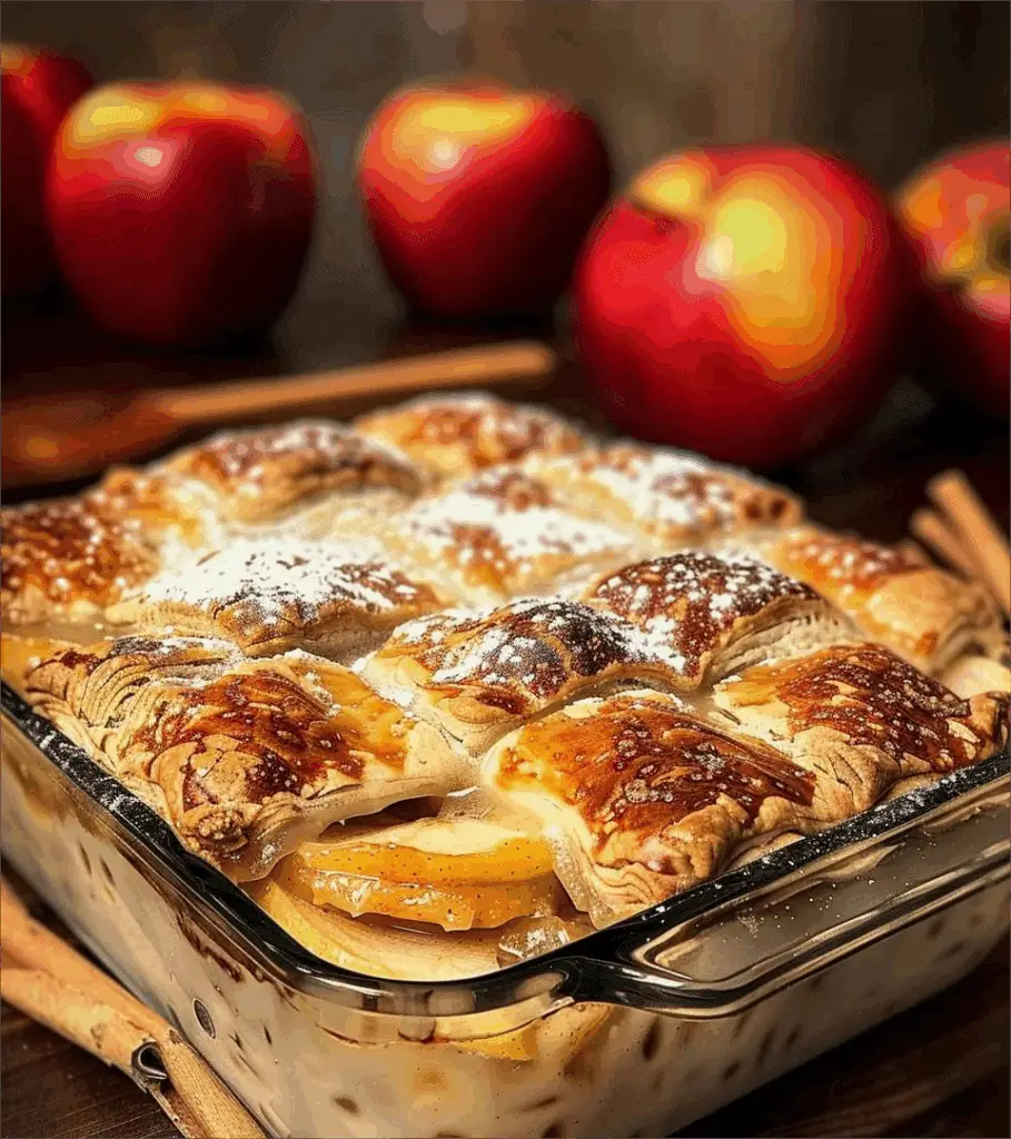 Apple Pie Bubble Up Casserole