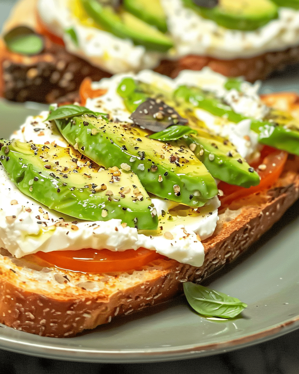 Avocado Burrata Toast