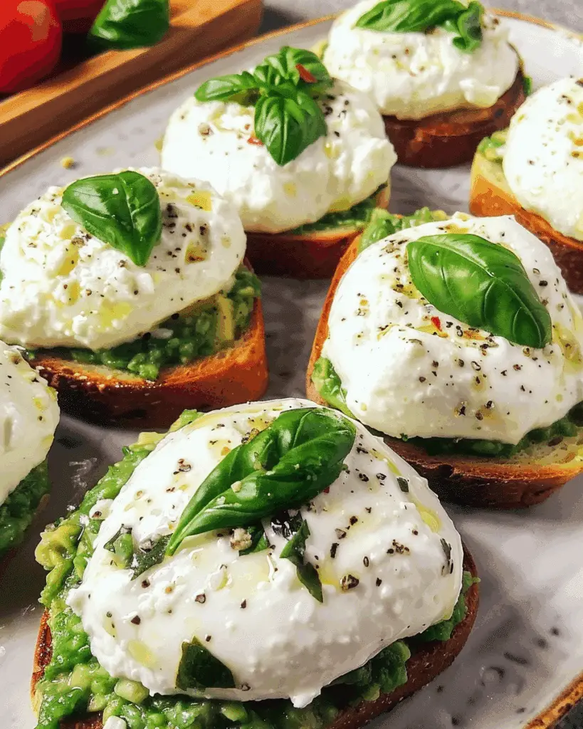 Avocado Burrata Toast