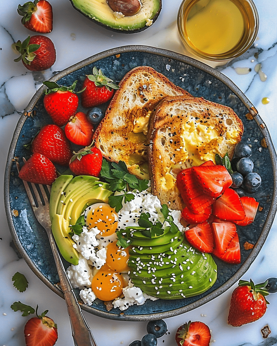 Avocado and Cottage Cheese Breakfast Bowl