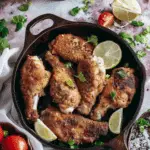 Baked Crispy Coconut Chicken + Creamy Coconut