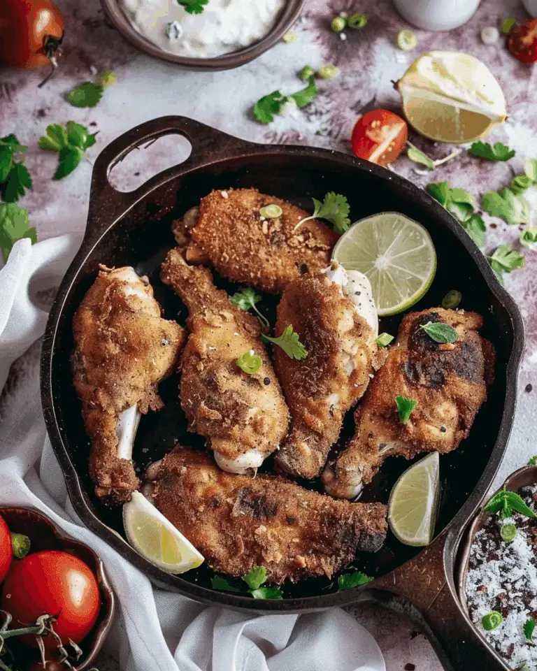 Baked Crispy Coconut Chicken + Creamy Coconut