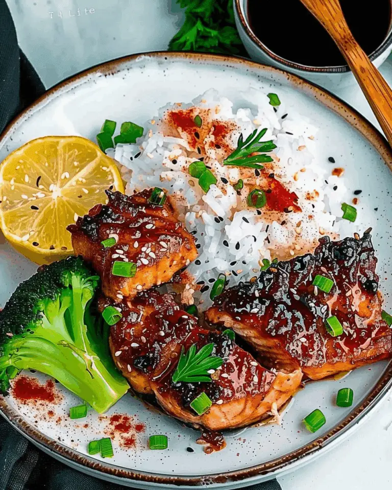 Baked Teriyaki Salmon