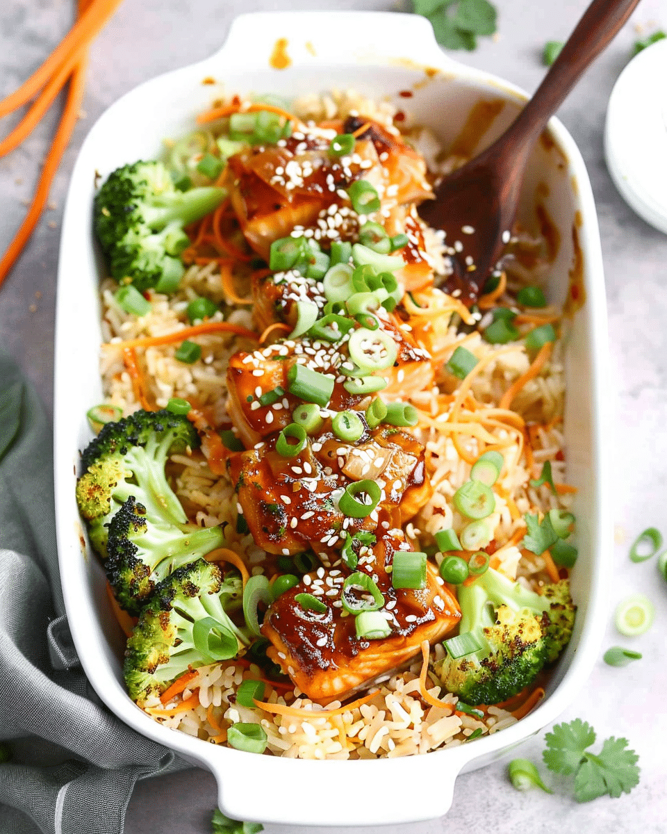 Baked Teriyaki Salmon