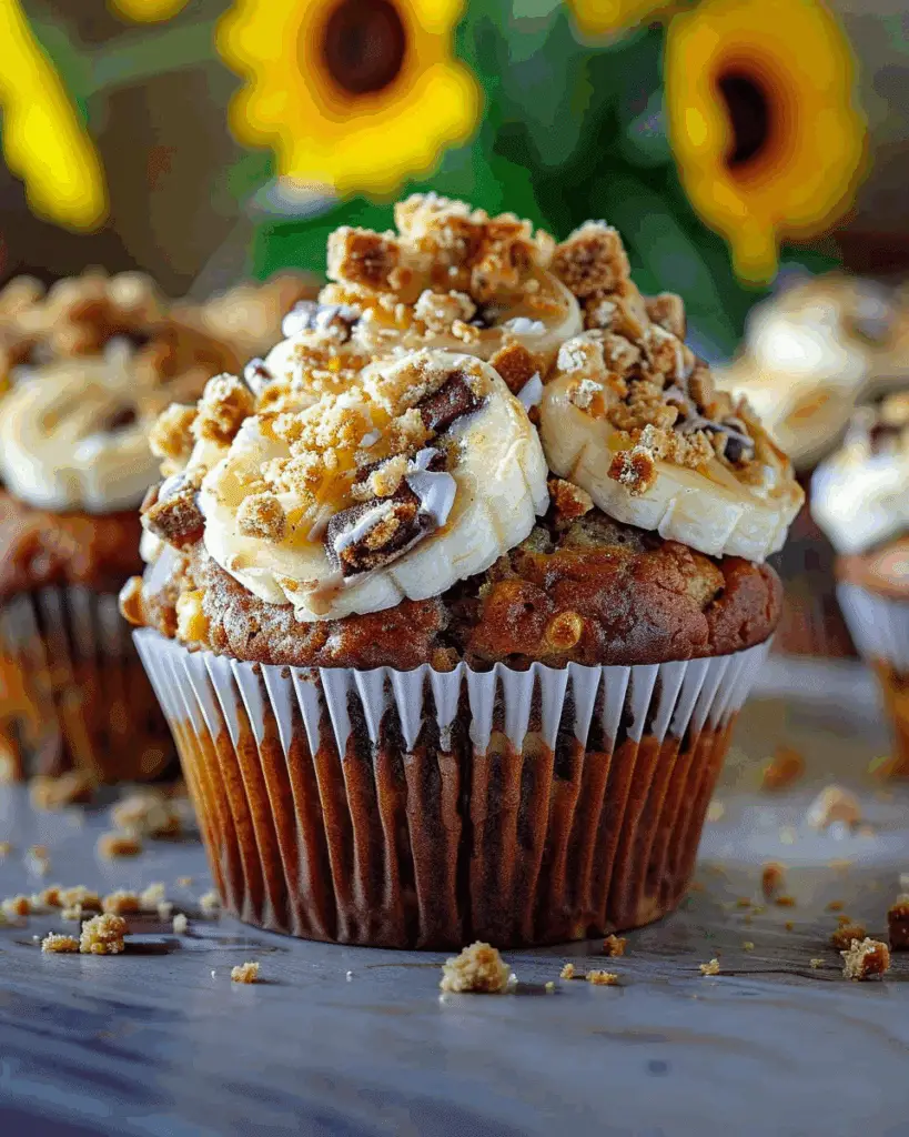 Banana S’mores Muffins