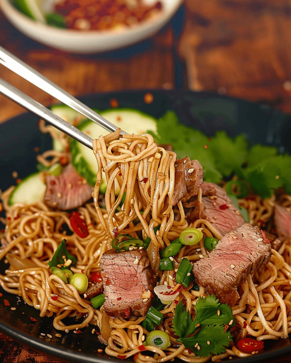 Beef Ramen Stir Fry
