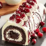 Black Forest Roll Cake