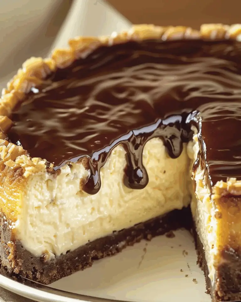 Boston Cream Pie Cheesecake