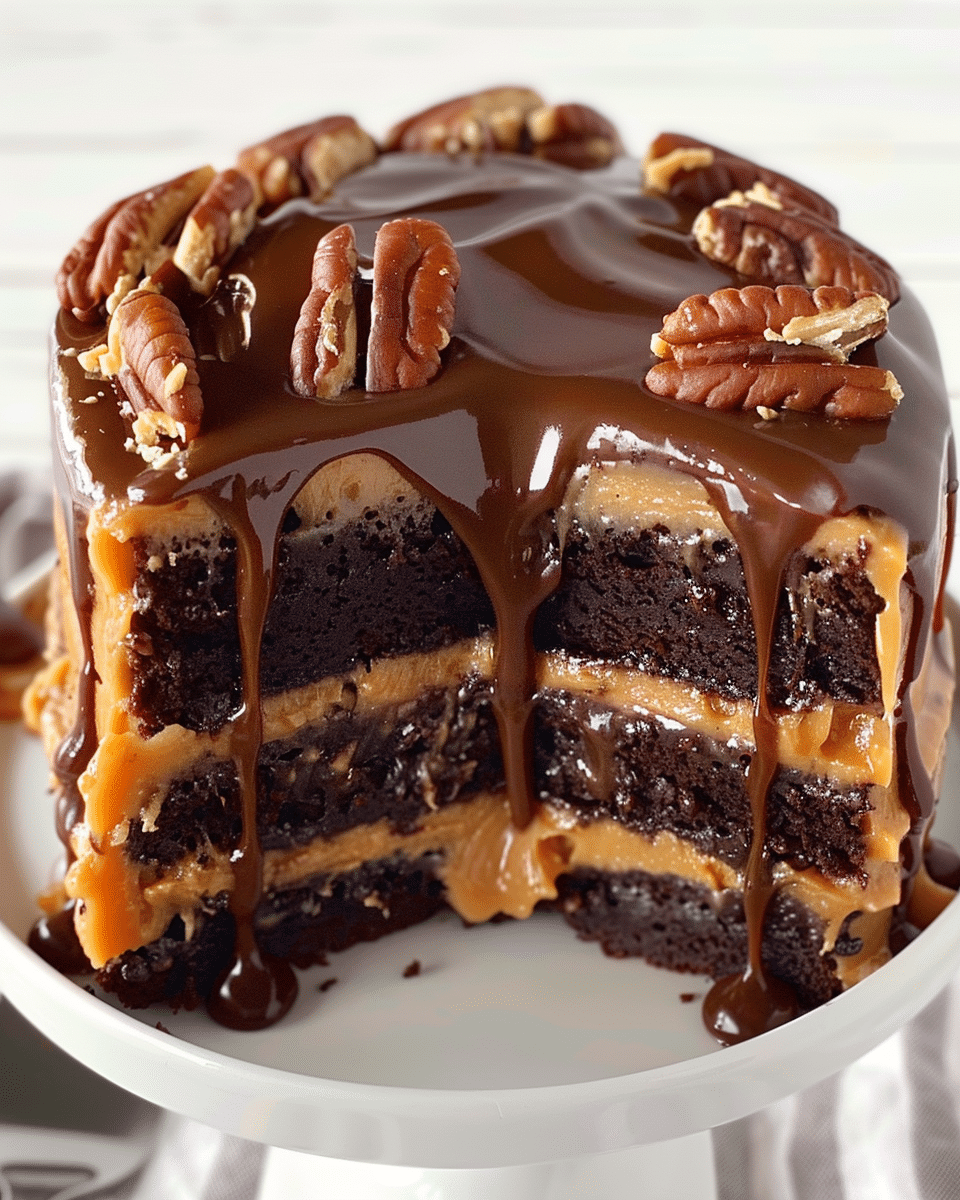 Box Mix Turtle Cake