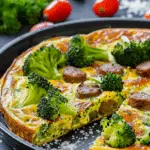 Broccoli and Sausage Frittata