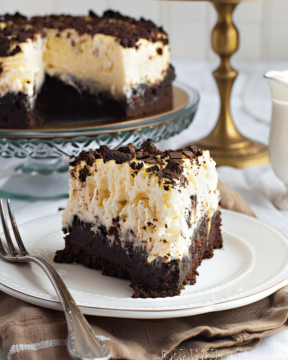 Brownie Bottom Cheesecake