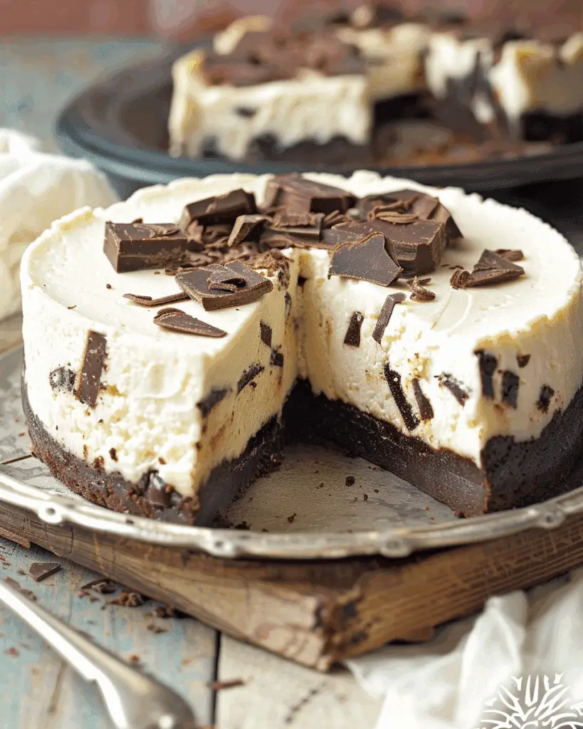 Brownie Bottom Cheesecake