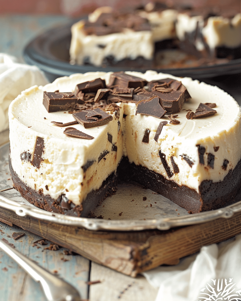 Brownie Bottom Cheesecake