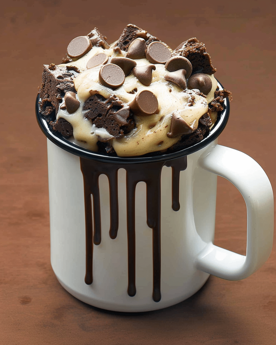 Brownie in a Mug {No Eggs}