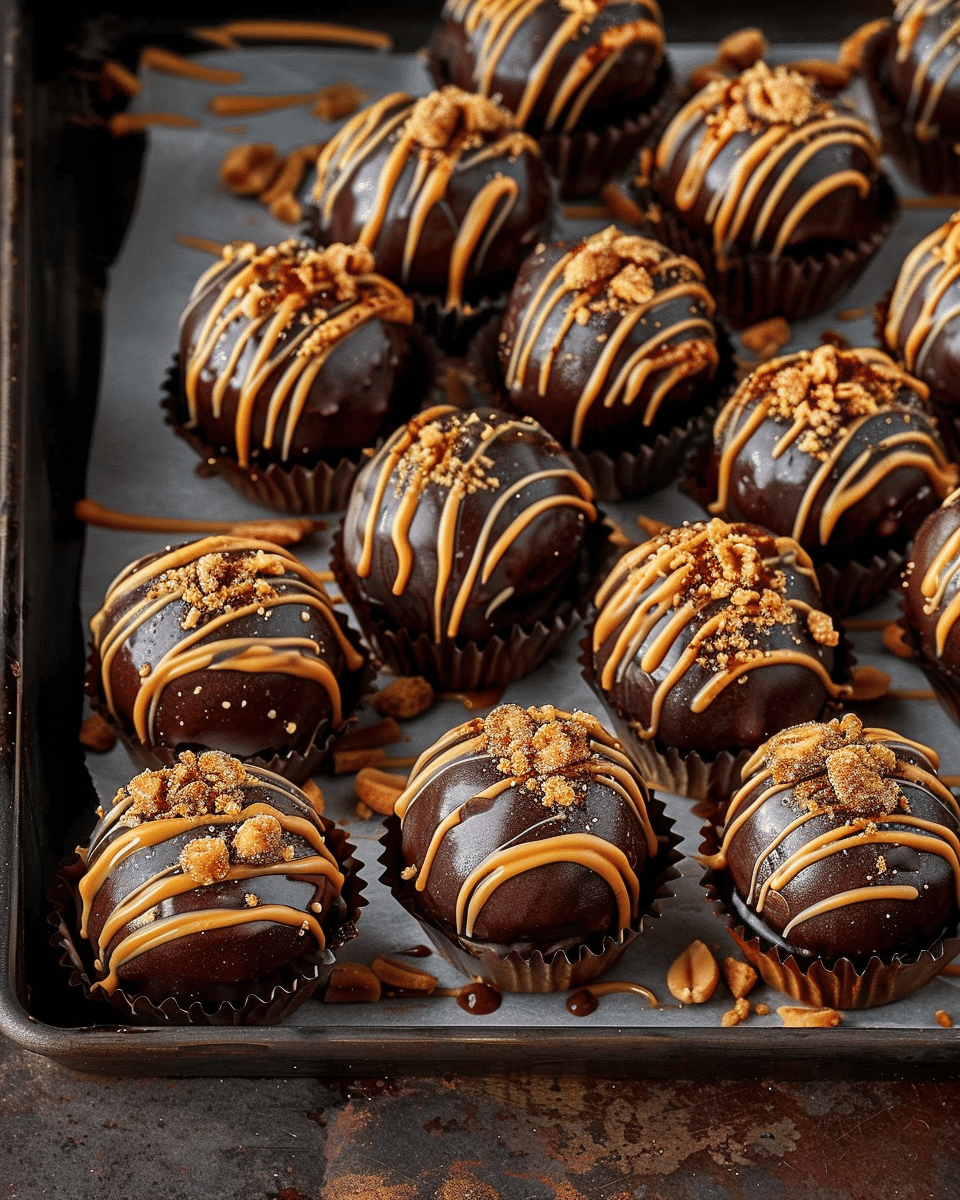Butterfinger Peanut Chocolate Balls