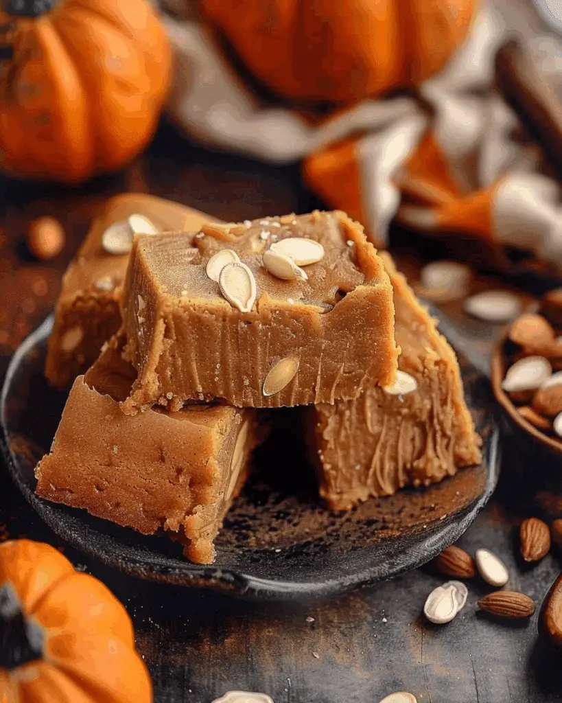 Butterscotch Pumpkin Blondies