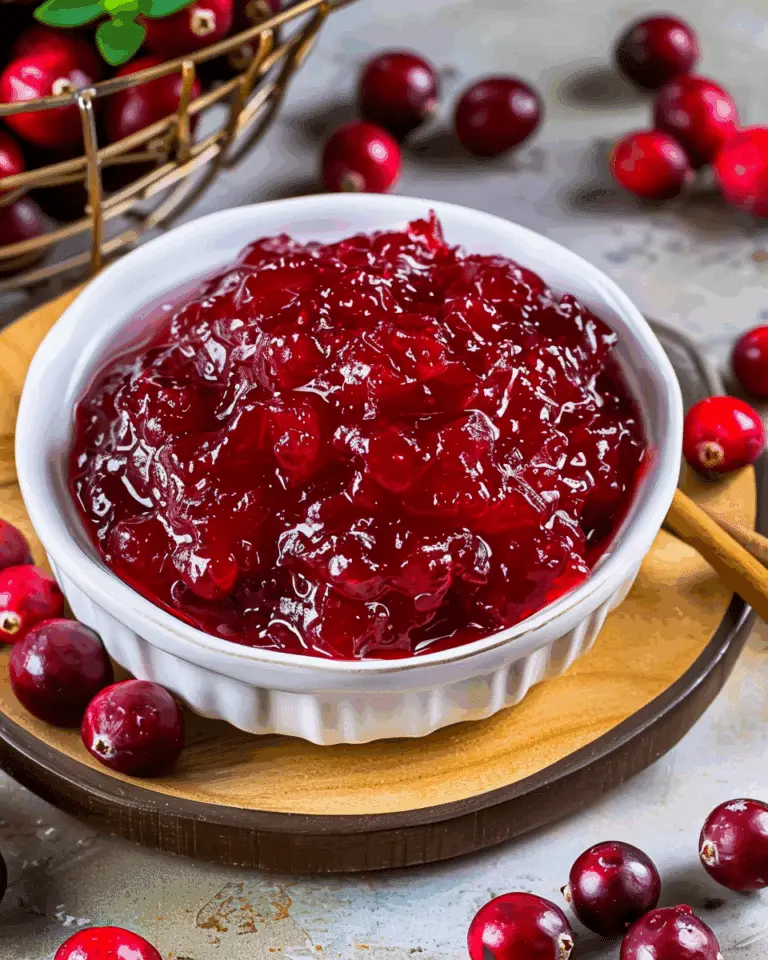 CFC’s Festive Homemade Cranberry Sauce!
