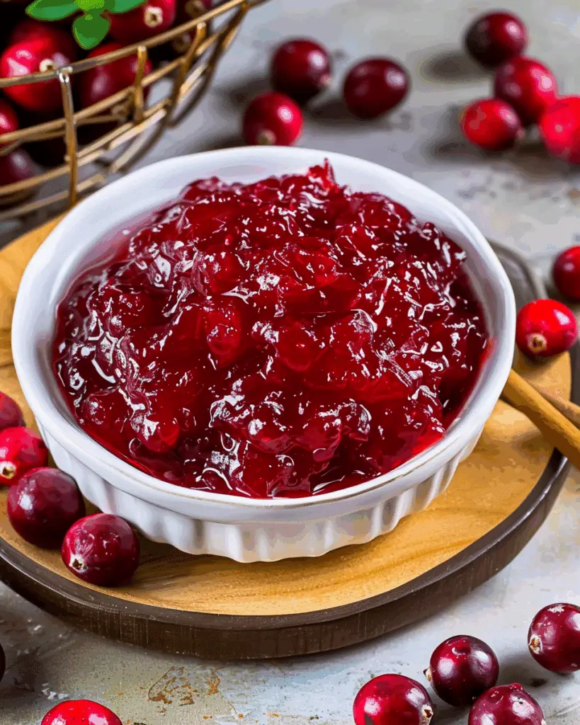 CFC’s Festive Homemade Cranberry Sauce!