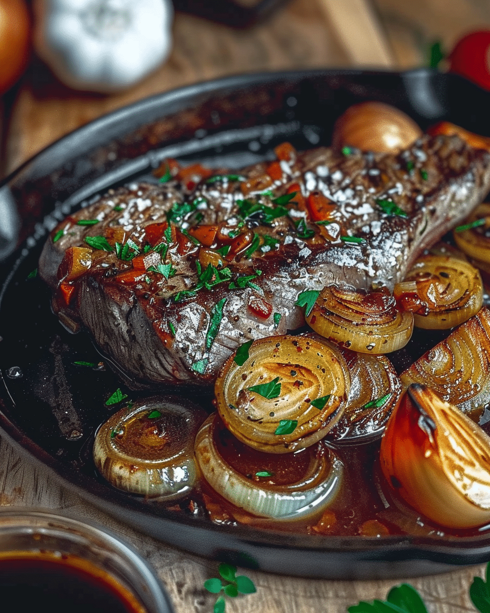 Chinese Pepper Steak with Onions