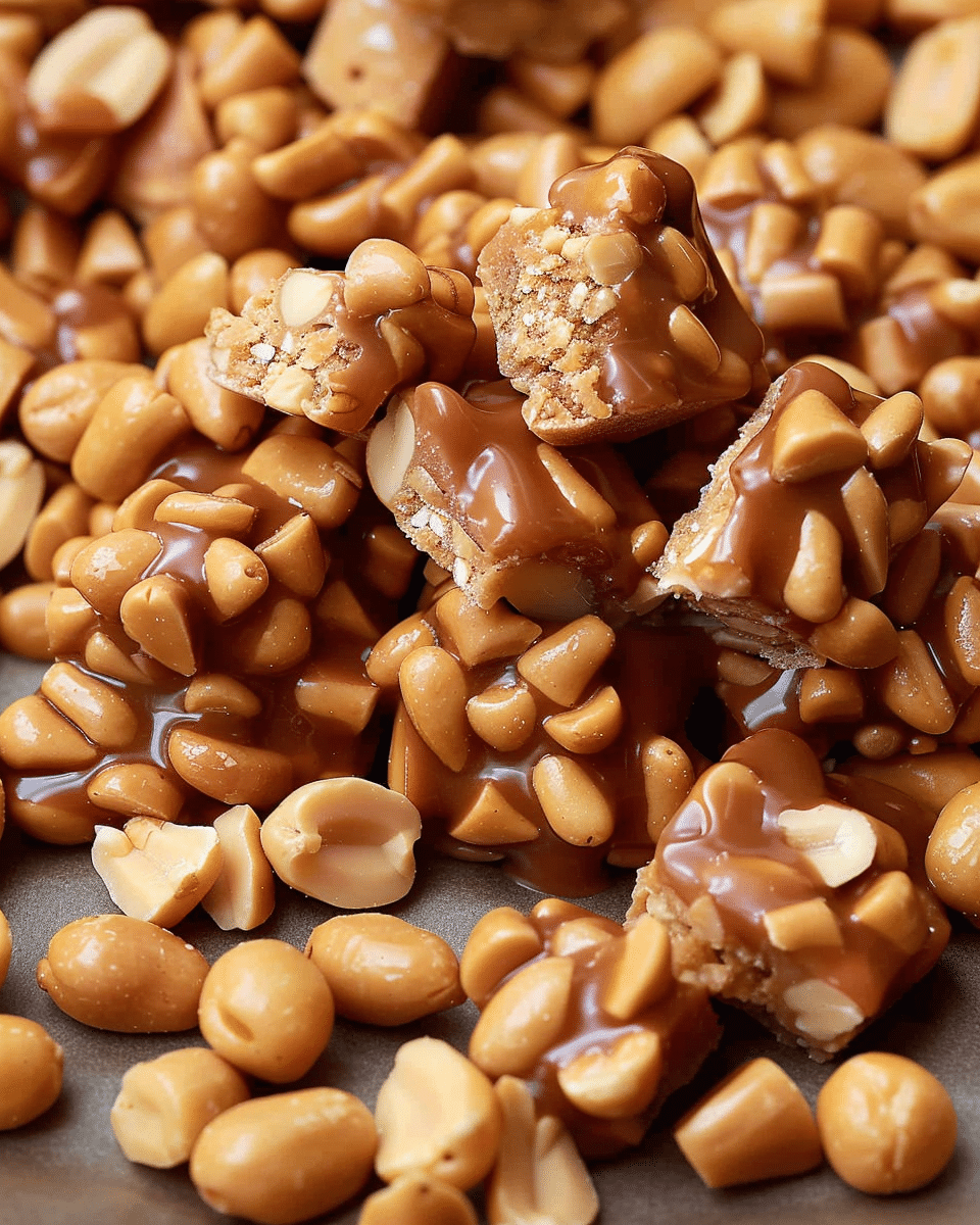 Caramel Peanut Clusters