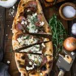 Caramelized Onion & Feta Flatbread