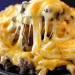 Cheeseburger French Fry Casserole
