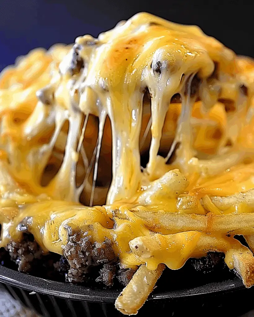 Cheeseburger French Fry Casserole