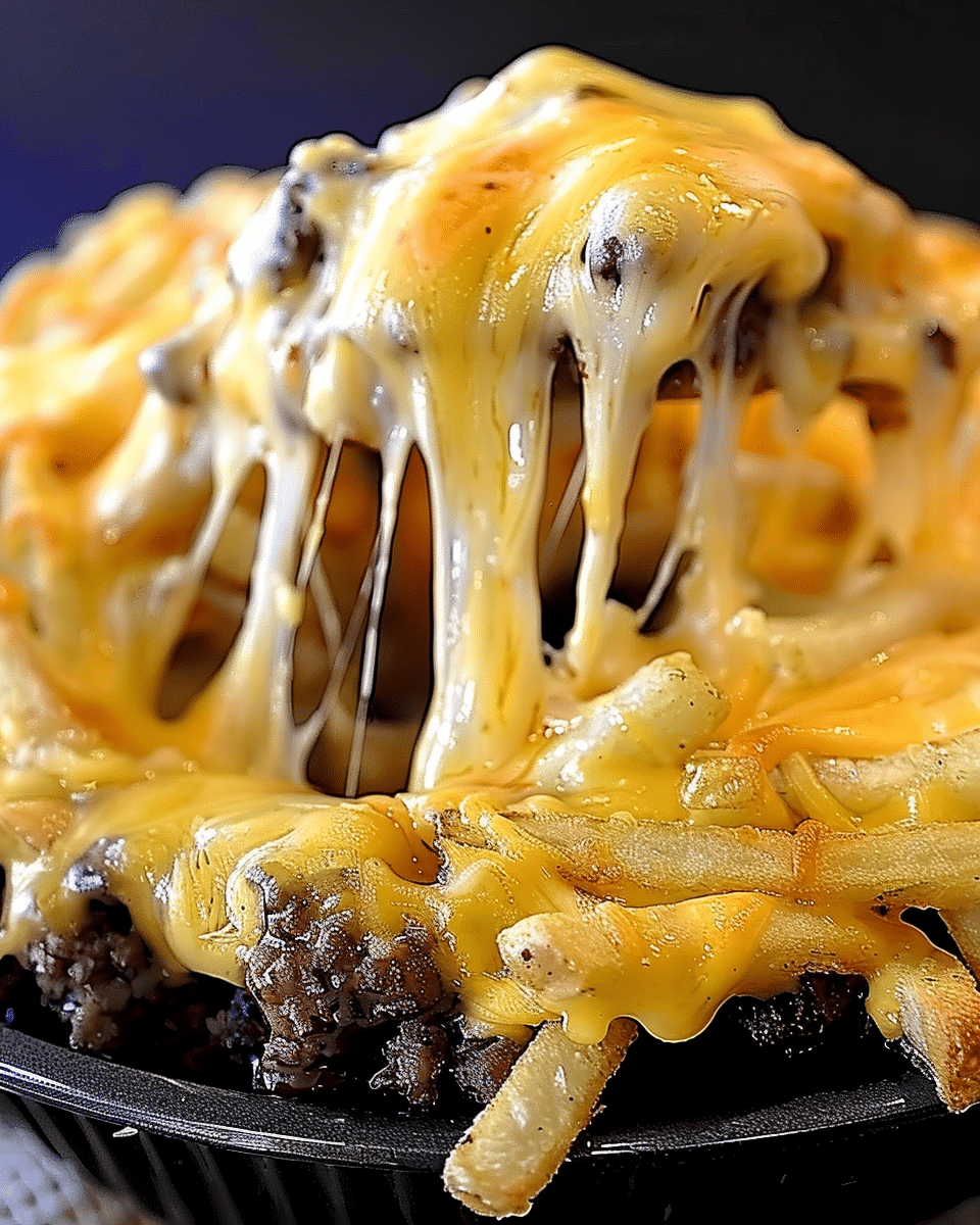 Cheeseburger French Fry Casserole