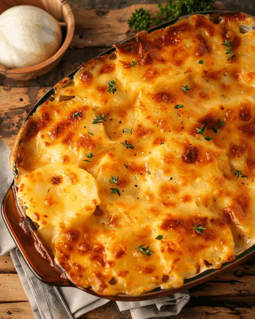 Cheesy Scalloped Potatoes Recipe
