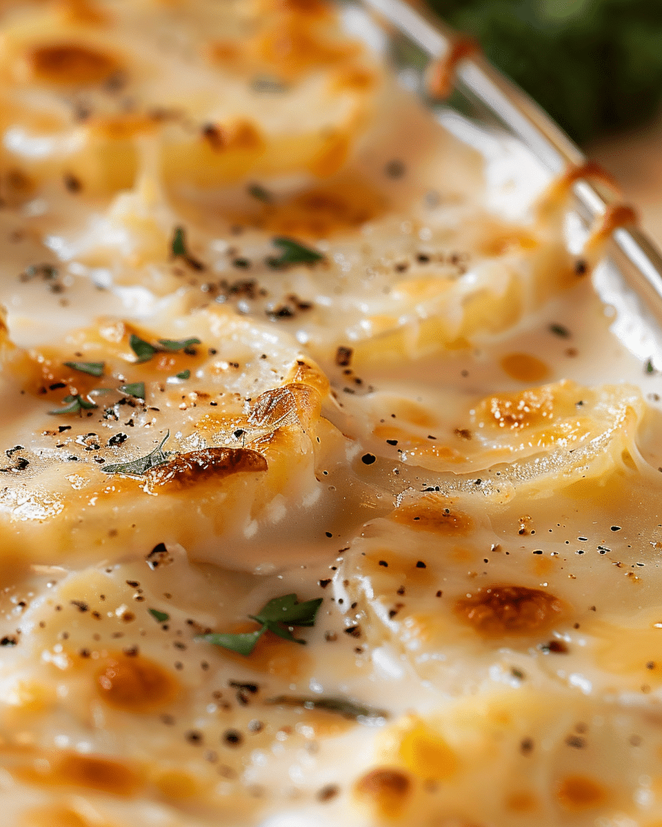 Cheesy Scalloped Potatoes Recipe