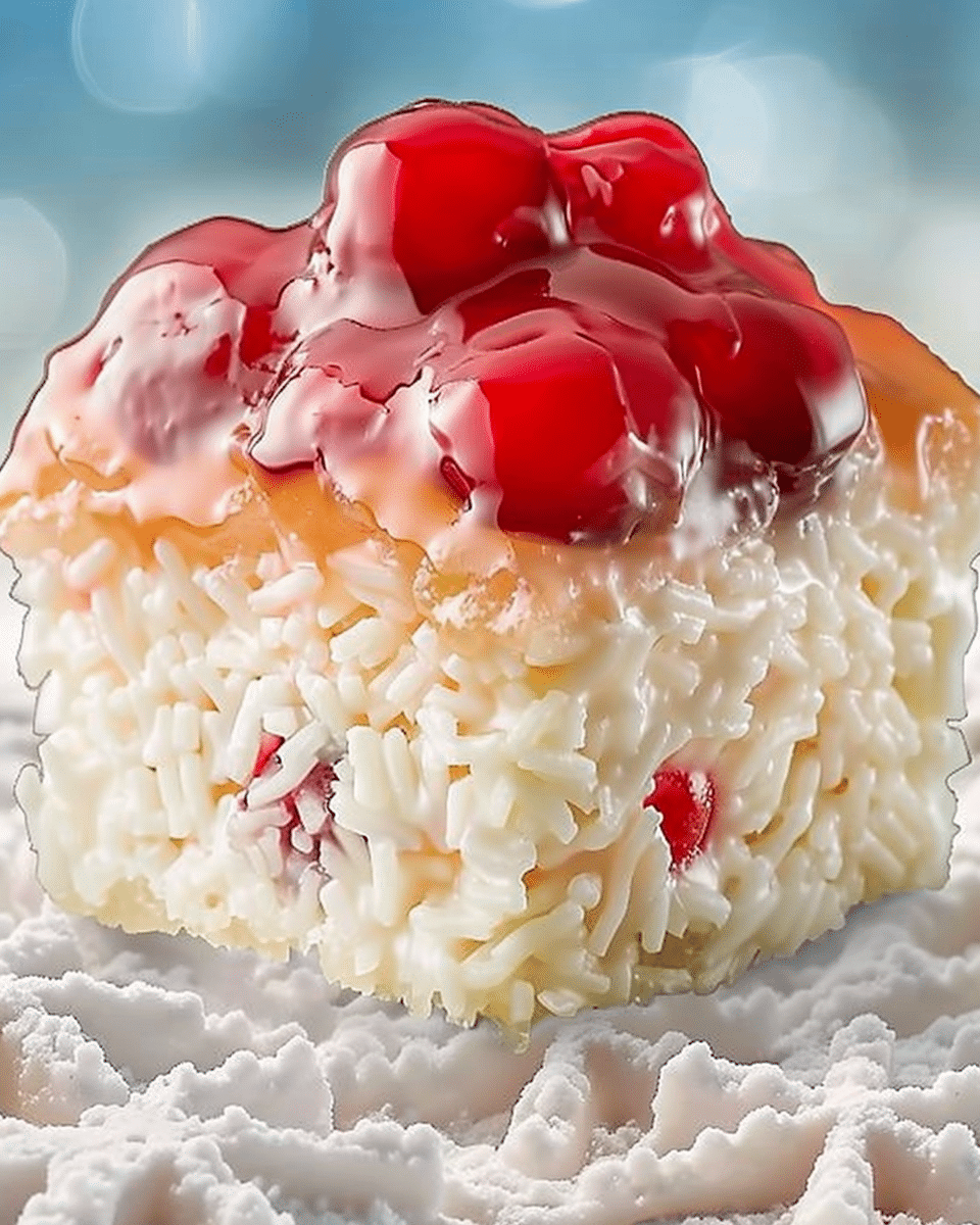 Cherries in the Snow Dessert