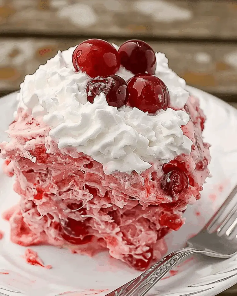 Cherries in the Snow Dessert