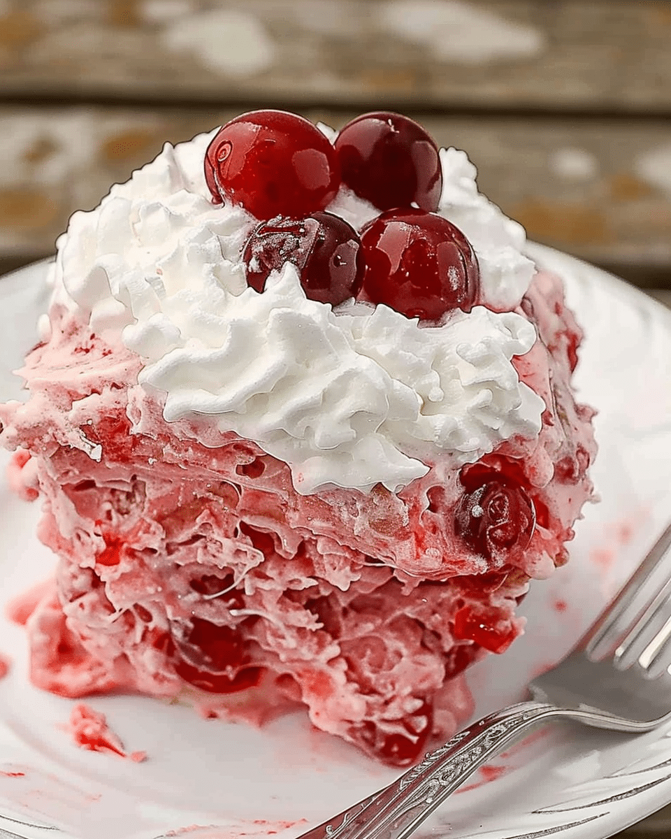 Cherries in the Snow Dessert