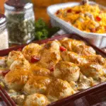 Chicken Bubble Biscuit Bake Casserole